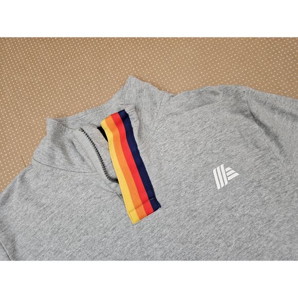 Aldi 1/4 Zip Pullover Sweatshirt Women's Large Long Sleeve Cotton Poly - Picture 6 of 8